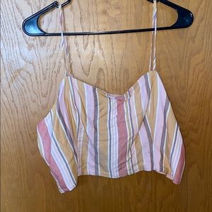 striped tank top